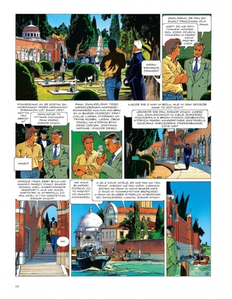 Largo Winch tom 3 Komiksy sensacyjne i thrillery Kurc