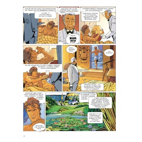 Largo Winch tom 3 Komiksy sensacyjne i thrillery Kurc