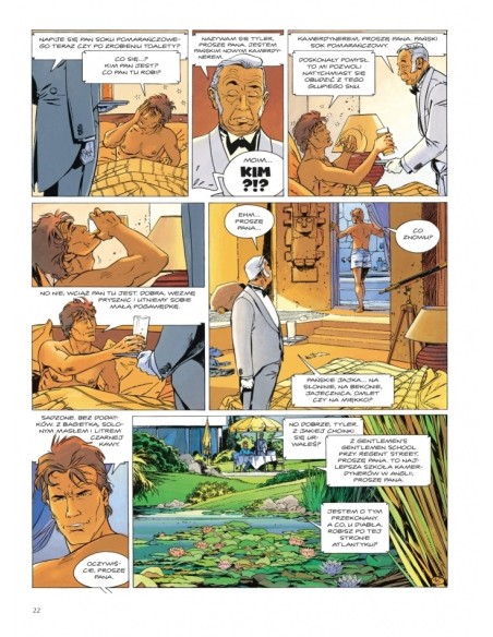 Largo Winch tom 3 Komiksy sensacyjne i thrillery Kurc