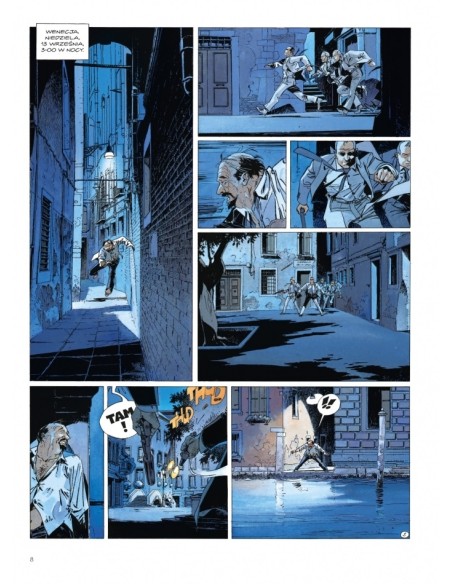 Largo Winch tom 3 Komiksy sensacyjne i thrillery Kurc