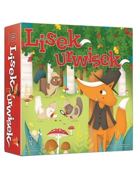 Lisek urwisek Gry Dedukcji Nasza Księgarnia