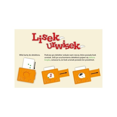 Lisek urwisek Gry Dedukcji Nasza Księgarnia