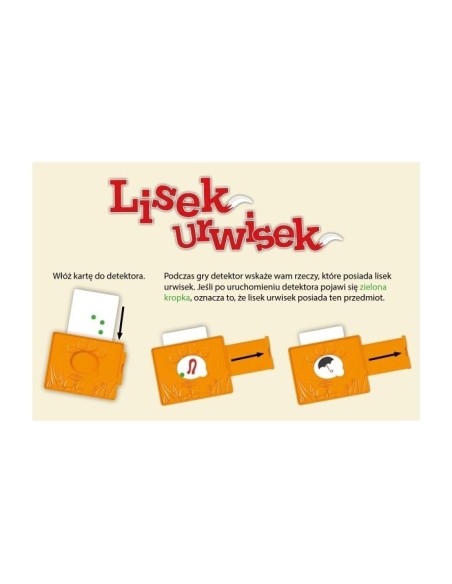 Lisek urwisek Gry Dedukcji Nasza Księgarnia
