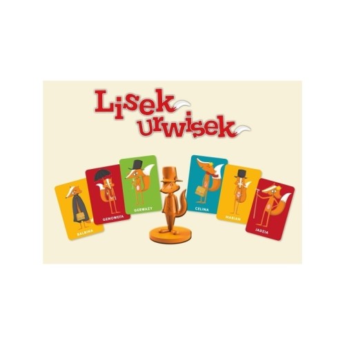 Lisek urwisek Gry Dedukcji Nasza Księgarnia