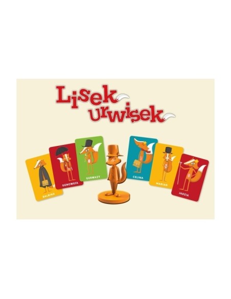 Lisek urwisek Gry Dedukcji Nasza Księgarnia