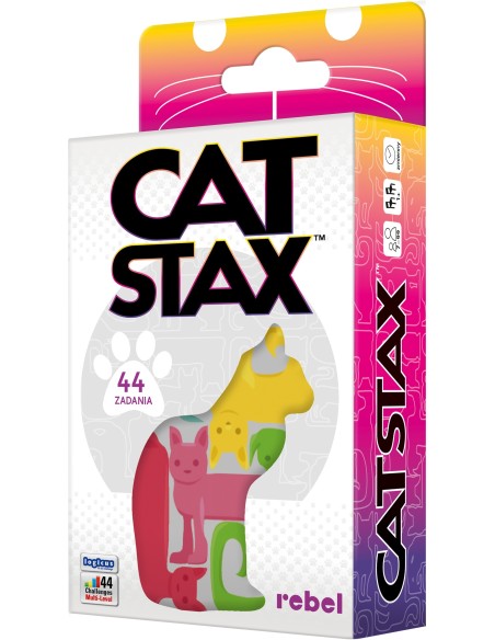 Cat Stax (edycja polska) Gry dla jednego gracza Rebel