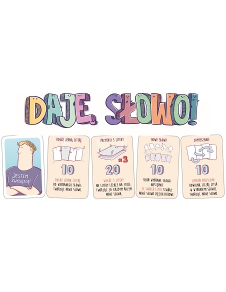 Daję słowo! Imprezowe Nasza Księgarnia