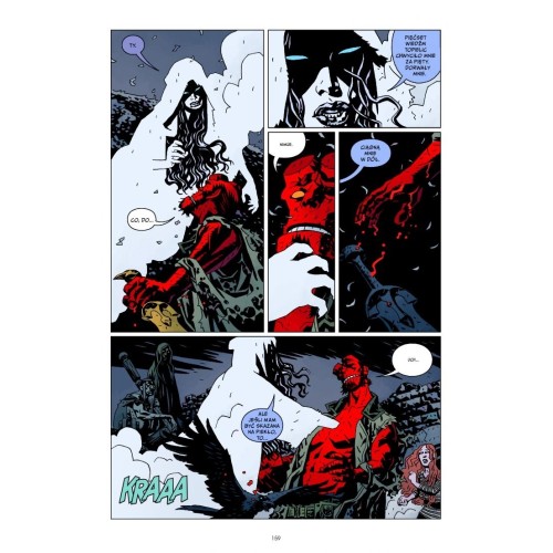 Hellboy. Burza i pasja. Piekielna narzeczona. Tom 6 Komiksy fantasy Egmont