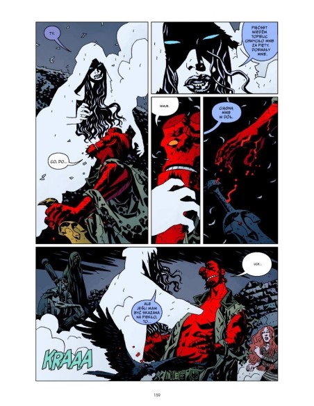 Hellboy. Burza i pasja. Piekielna narzeczona. Tom 6 Komiksy fantasy Egmont