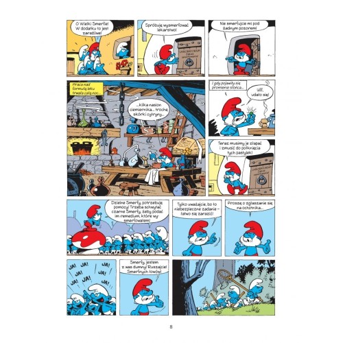 Czarne Smerfy. Tom 14 Komiksy dla dzieci i młodzieży Egmont