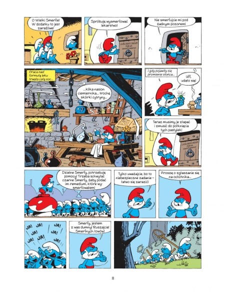 Czarne Smerfy. Tom 14 Komiksy dla dzieci i młodzieży Egmont