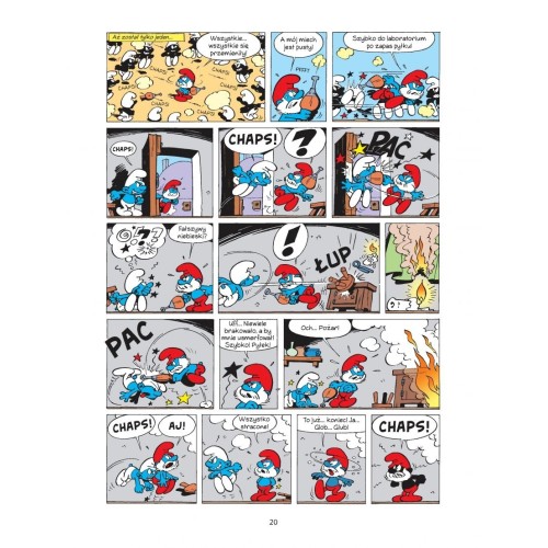 Czarne Smerfy. Tom 14 Komiksy dla dzieci i młodzieży Egmont