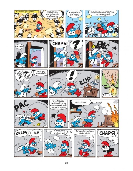 Czarne Smerfy. Tom 14 Komiksy dla dzieci i młodzieży Egmont