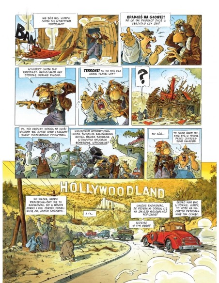 Podniebny Harry. Holywoodland. Tom 2 Komiksy fantasy Egmont