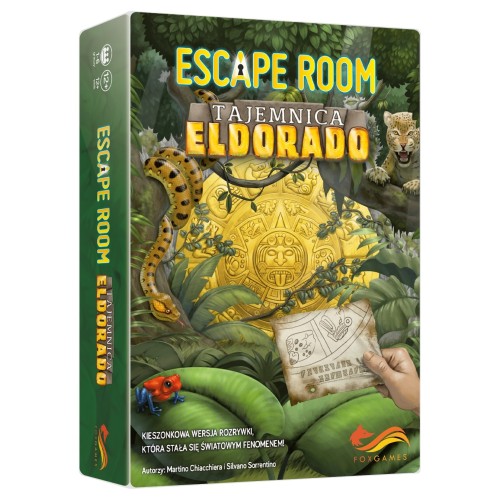 Escape Room. Tajemnica Eldorado Gry Dedukcji Fox Games