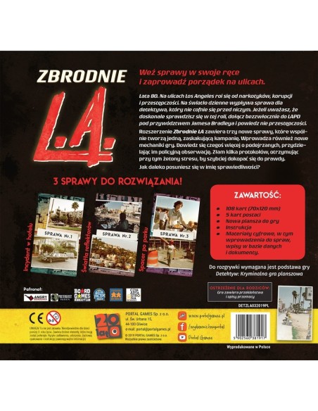 Detektyw: Zbrodnie L.A. Pozostałe gry Portal