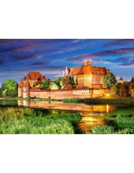 Puzzle 1000 el. Malbork - Polska Pejzaże Castorland