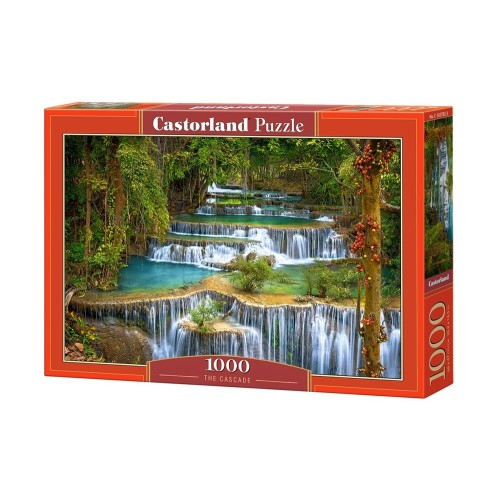 Puzzle 1000 el. Wodospady kaskadowe Castorland Castorland