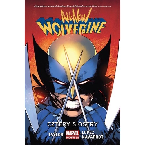 All-New Wolverine - 1 - Cztery siostry Komiksy z uniwersum Marvela Egmont