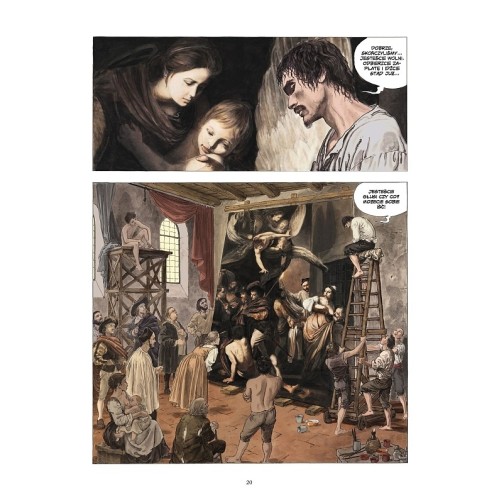 Caravaggio - 2 - Łaska Komiksy Obyczajowe Taurus Media