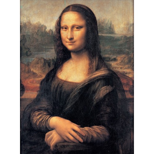 Puzzle 500 Leonardo: Mona Lisa - Museum Collection Malarstwo Clementoni