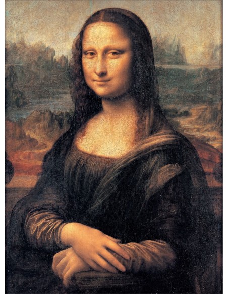 Puzzle 500 Leonardo: Mona Lisa - Museum Collection Malarstwo Clementoni