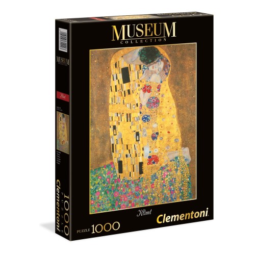 Puzzle 1000 Klimt: The Kiss - Museum Collection Malarstwo Clementoni