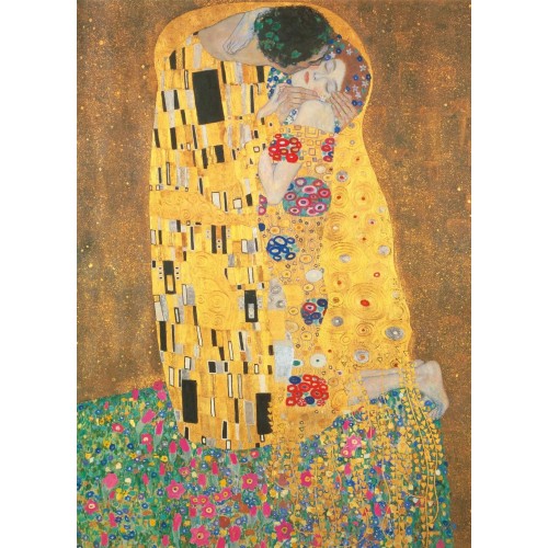 Puzzle 1000 Klimt: The Kiss - Museum Collection Malarstwo Clementoni