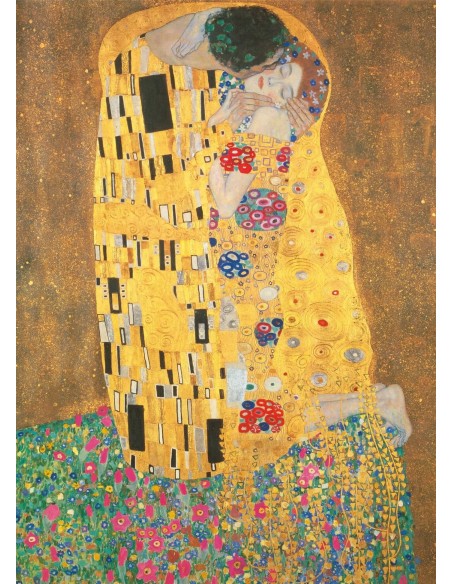 Puzzle 1000 Klimt: The Kiss - Museum Collection Malarstwo Clementoni