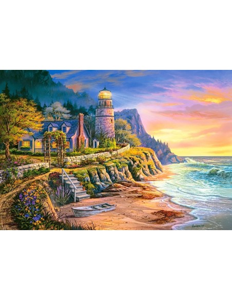 Puzzle 1000 el. Lighting the Way Malarstwo Castorland