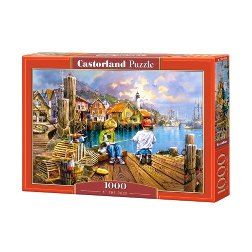Puzzle 1000 el. At the Dock Malarstwo Castorland