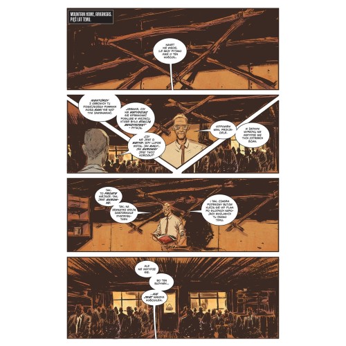 Pusty Człowiek Komiksy fantasy Mucha Comics