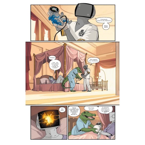 Saga T.4 Komiksy fantasy Mucha Comics