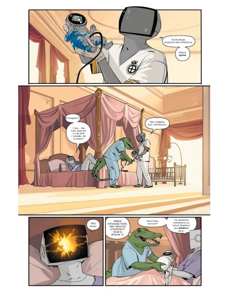 Saga T.4 Komiksy fantasy Mucha Comics