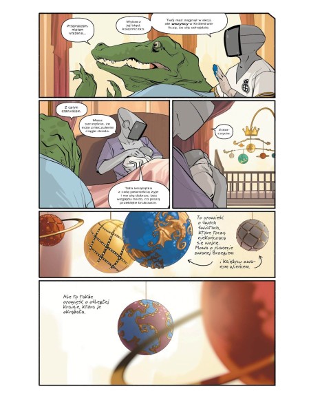 Saga T.4 Komiksy fantasy Mucha Comics