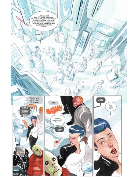 Descender T.1 Blaszane Gwiazdy Komiksy fantasy Mucha Comics