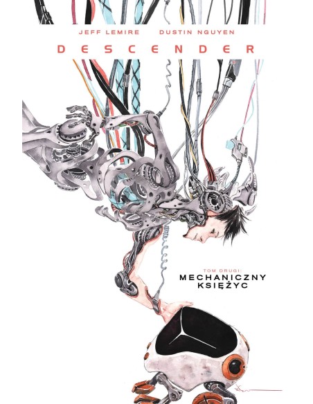 Descender T.2 Mechaniczny Księżyc Komiksy fantasy Mucha Comics