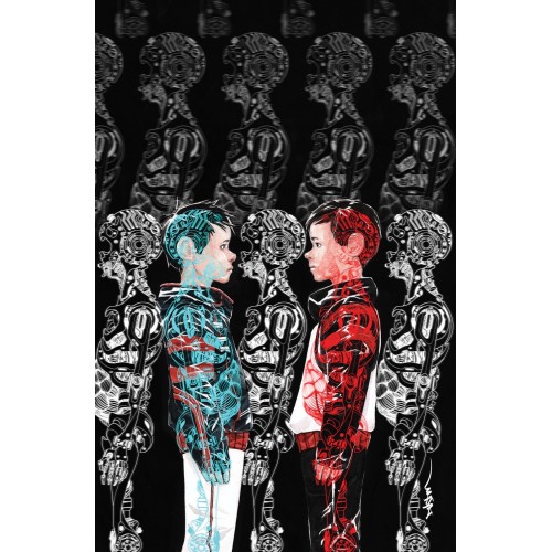 Descender T.2 Mechaniczny Księżyc Komiksy fantasy Mucha Comics