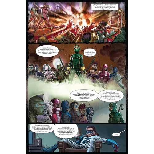 Kick-Ass - 3 Komiksy fantasy Mucha Comics
