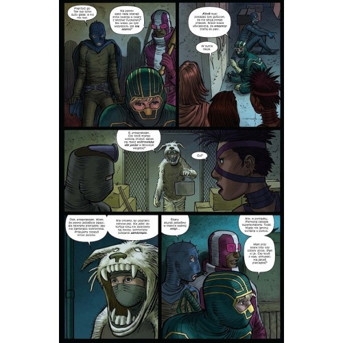 Kick-Ass - 3 Komiksy fantasy Mucha Comics