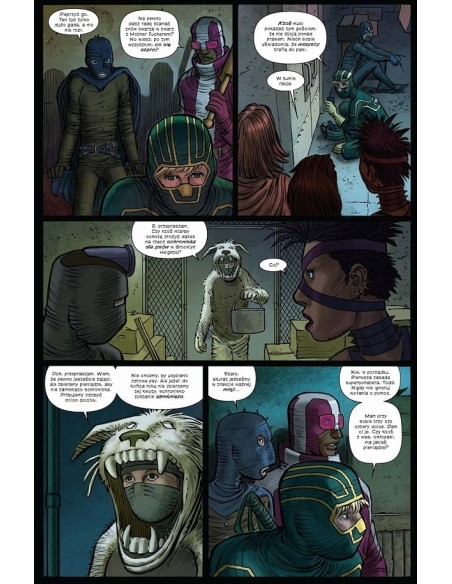 Kick-Ass - 3 Komiksy fantasy Mucha Comics