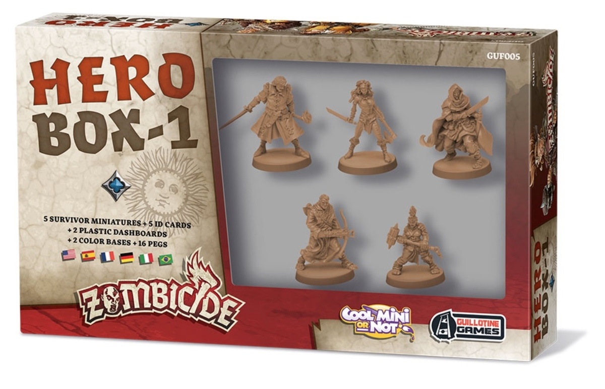 Zombicide: Czarna Plaga: Hero Box