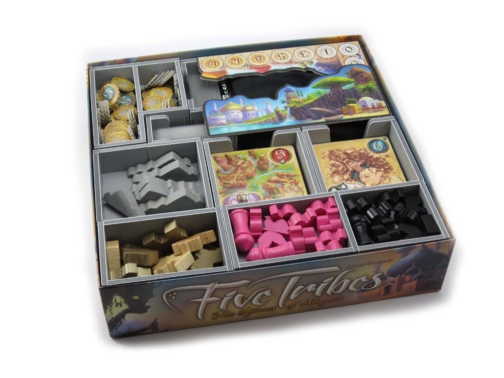 Folded Space: organizer do gry Pięć Klanów (Five Tribes)