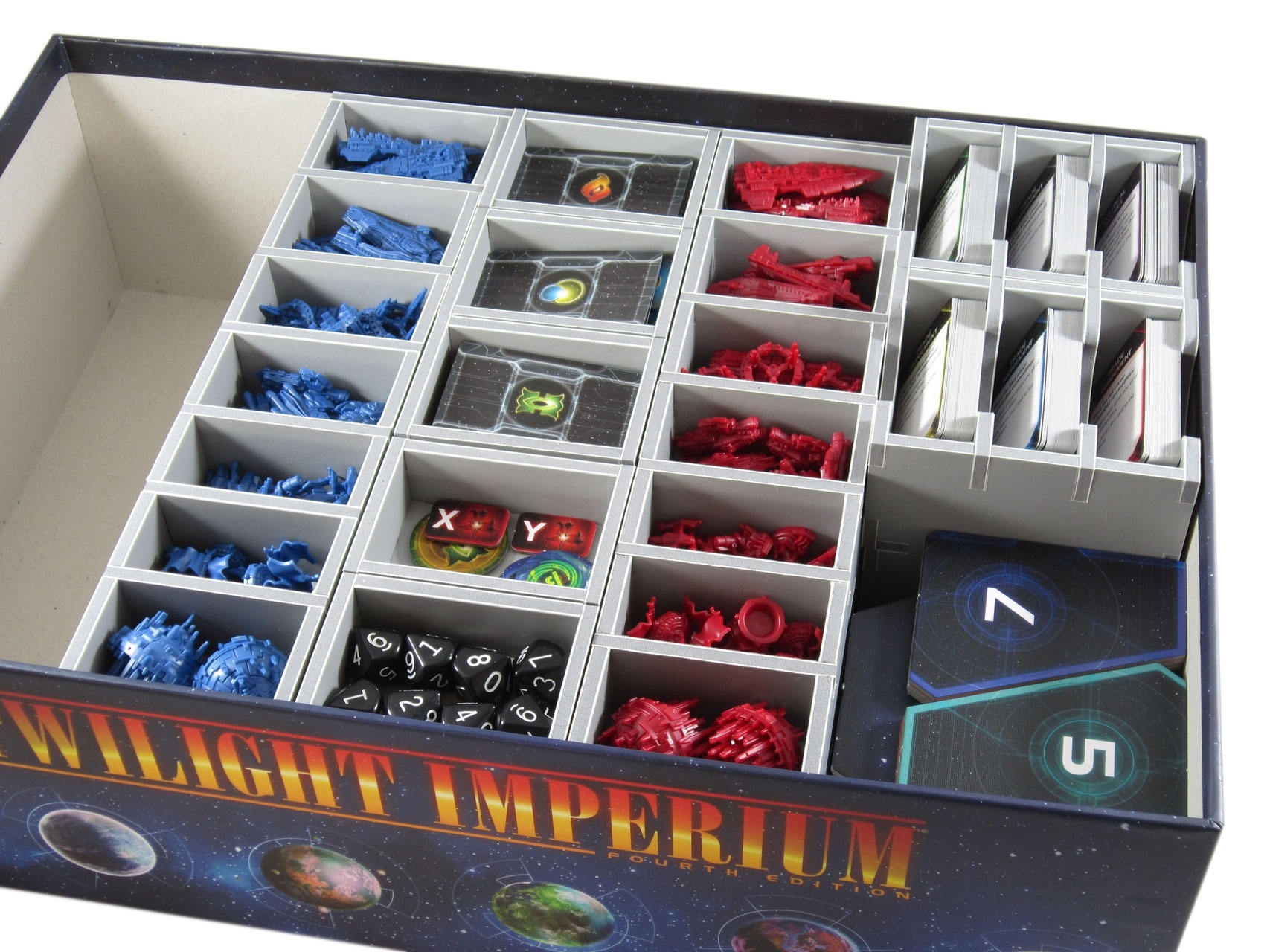 Folded Space: organizer do gry Twilight Imperium: Świt nowej ery