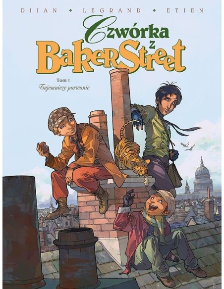 Czwórka z Baker Street - 1 - Tajemnicze porwanie Komiksy kryminalne Egmont