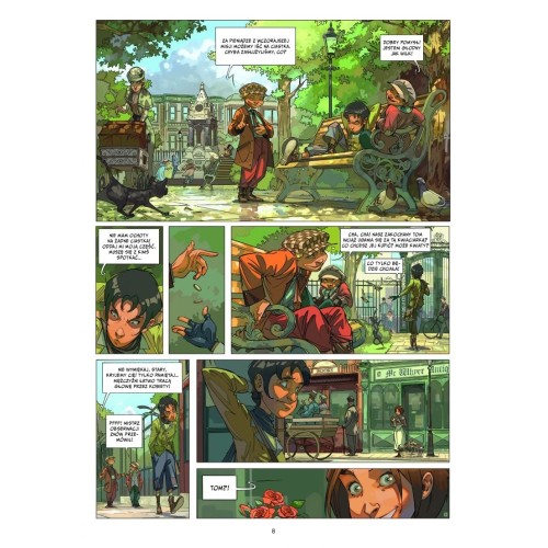 Czwórka z Baker Street - 1 - Tajemnicze porwanie Komiksy kryminalne Egmont