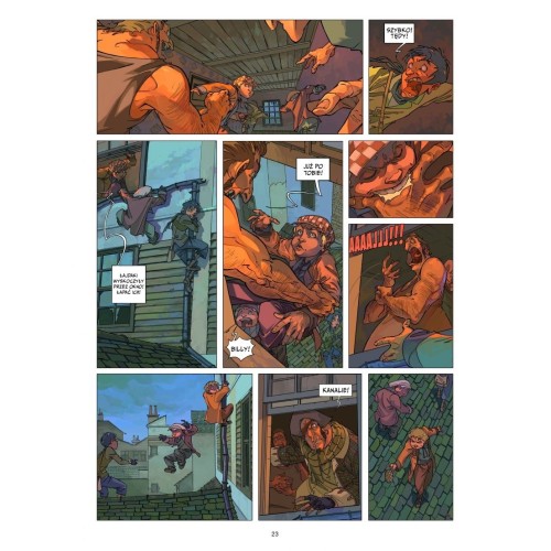 Czwórka z Baker Street - 1 - Tajemnicze porwanie Komiksy kryminalne Egmont