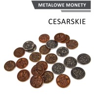 Metalowe Monety - Cesarskie (zestaw 24 monet) Monety Rebel