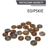 Metalowe Monety - Egipskie (zestaw 24 monet) Monety Rebel