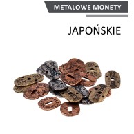 Metalowe monety - Japońskie (zestaw 24 monet) Monety Rebel